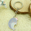 Jiabo Custom Metal Hard Enamel Animal Keychain